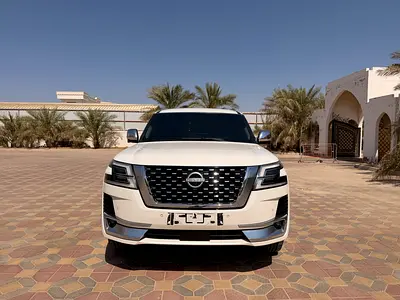Nissan Patrol LE Platinum 2024 GCC V8 Full Service Agency Still Under Warranty