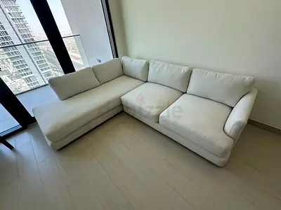 Brand new Condition West Elm L Shape Sofa Beige