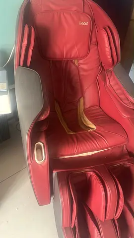 iRest Full Body Massage Chair Red Leather