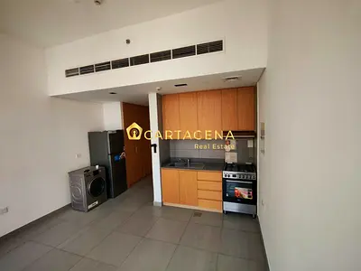Modern Studio | Kitchen Appliances | Prime Location in Al Mamsha