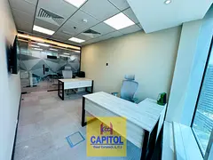 Premium 170 Sq Ft Designer Furnished Office | All Bills Included