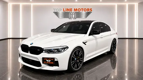 2019 BMW M5 Competition GCC Specs FULLY LOADED, CERAMIC BRAKES & EXCELLENT CONDITION