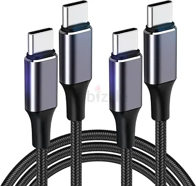 2 Pack 2M USB-C Charging Cable for iPhone 18