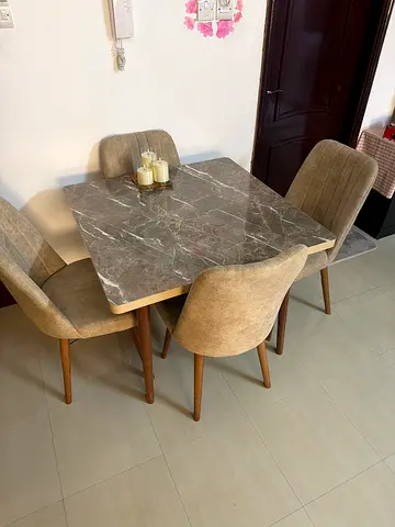 Table and chairs