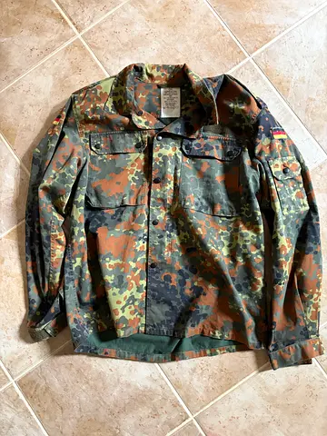 Vintage 1997 German Bundewehr Flecktarn Jacket - M (negotiable)