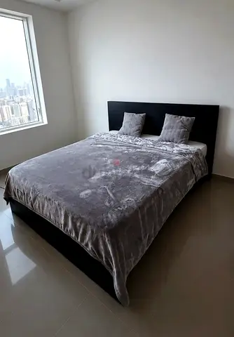 Ikea Queen size bed with mattress and storage drawers