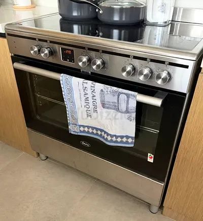 Terim 90*60 Stainless Steel Electric Range with Induction Cooktop and Oven - Good Condition