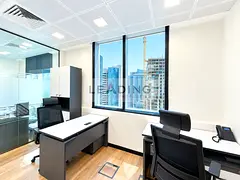 Premium Fully Furnished Office for Rent | Prism Tower, Business Bay