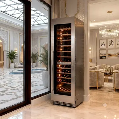 Miele Built-In Stainless-Steel Wine Cooler & Beverage Refrigerator