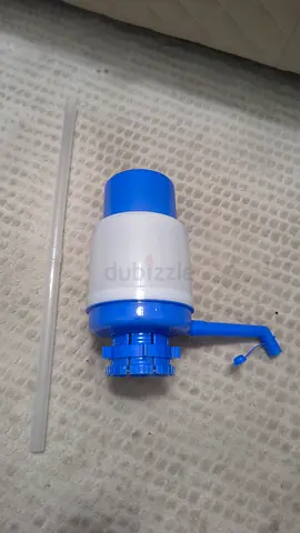 Manual Water Dispenser Pump for 5L-20L Bottles - Blue/White