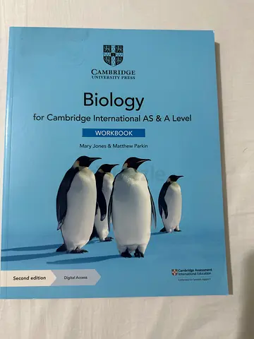Biology for Cambridge International AS & A Level - Workbook (2nd ed.) Mary Jones & Mathew Parkin