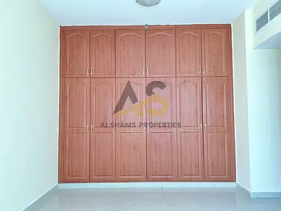 Spacious 1BR, Wardrobes Master Bedroom.