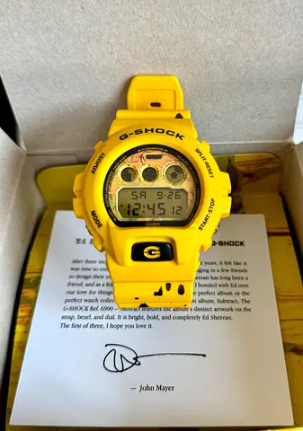 Hodinkee Ed Sheeran Gshock