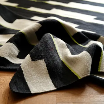 IKEA STOCKHOLM 2025 Handwoven Wool Rug 240x350 cm - New