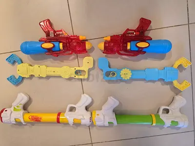 Twins Water guns toy claws toy foam shooter gun imaginative play