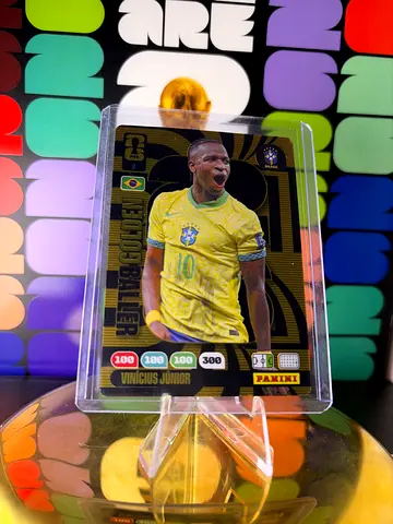 2026 Panini Adrenalyn XL FIFA World Cup Vinicius Jr Golden Baller #2 Brazil