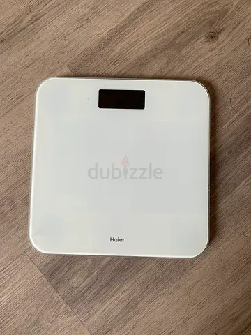 Haier digital scale - white