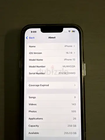 Apple iPhone 13 - 256GB, Good Condition