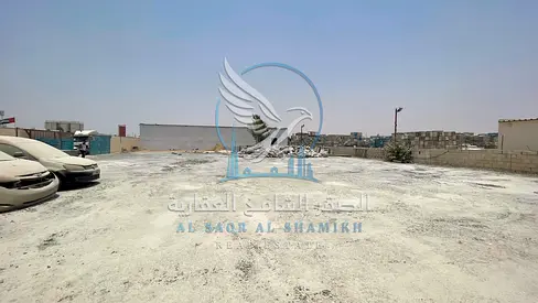 20,000 Sq Ft Yard in Al Sajaa, 60kW Electricity, Spacious Area, Easy Truck & Equipment Access