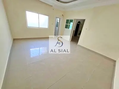 Spacious one bedroom hall with lawn area 2 washroom ready to move / al ghafia area sharjah