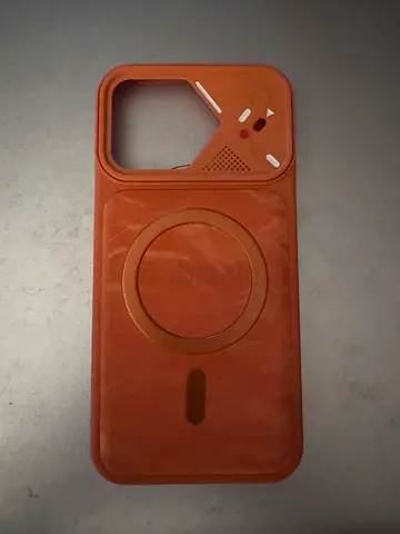 Apple iPhone 15 pro max MagSafe orange case for sale