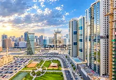 PARK-VIEW | FREE PARKING | PANAROMIC GLASS | NEAR DUBAI EXIT