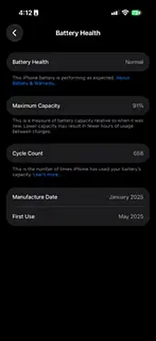 iPhone 16 Pro Black Titanium