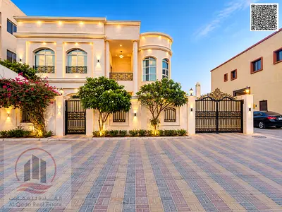 فيلا للإيجار في الروضة – عجمان  📍 الموقع: منطقة الروضة – عجمان