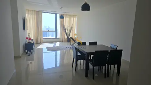 Elegant Furnished 1 Bedroom | Sun & Sky Towers | Prime Location