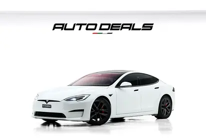2023 Tesla Model S Plaid | GCC Specs | Under Warranty | 1020 HP | Excellent Condition for 245,000.00