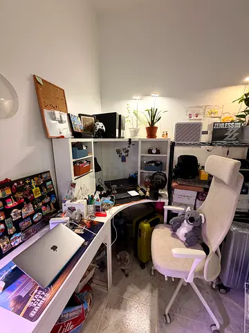 Used IKEA MICKE corner desk (50% off)
