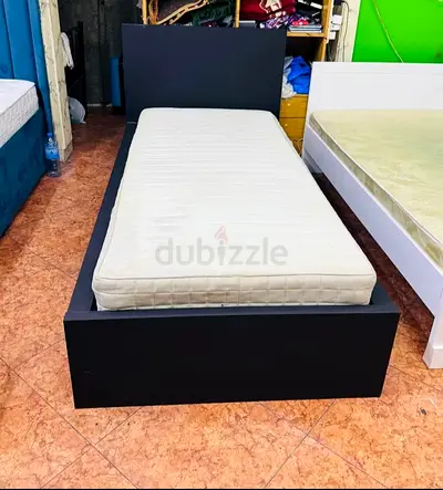 Ikea single size bed with mattress
