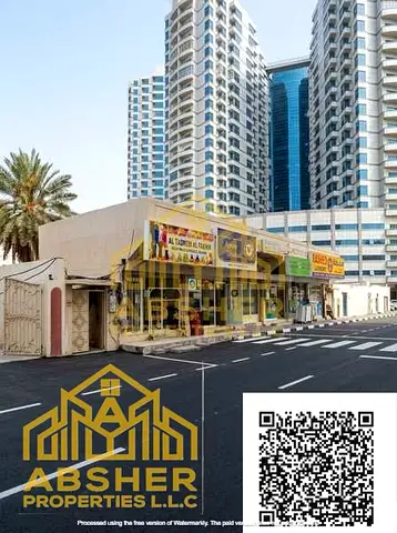 Residential-Investment Land for Sale on a Main Street in Al Rashidiya 2, Ajman | Permit: Ground + 6 Floors