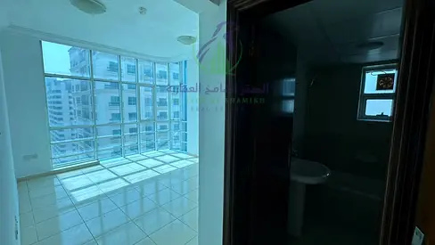three-Bedroom Apartment for Rent in Al Taawun, Sharjah | Spacious Living Room | Open View | New Finishing | three Bathrooms