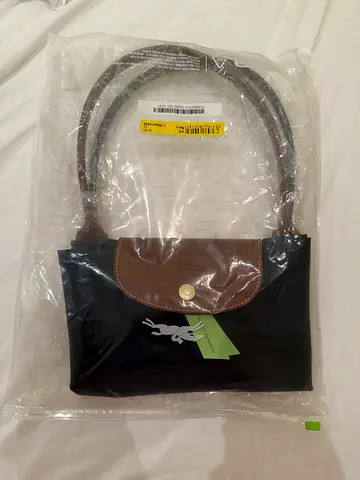 Longchamp large navy tote