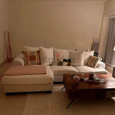 The One Kingston L Shape sofa beige