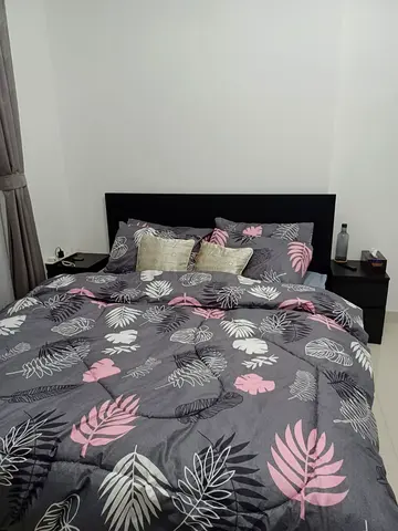 IKEA MALM Queen Size Bed with 2 Side Tables – AED  500