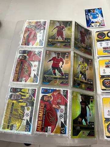 Topps Match Attax Football Trading Cards Collection