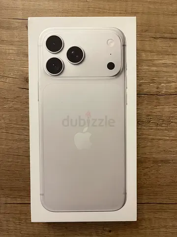 iPhone 18 Pro Max (sealed box) - Original Apple Box. Silver 512 GB. TGA/ UAE 🇦🇪.