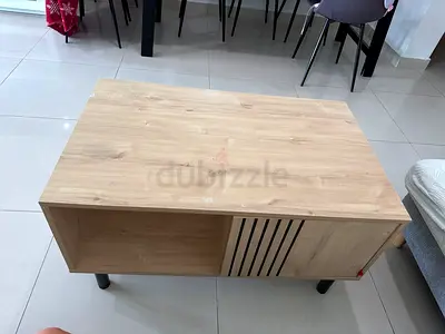 Modern Wooden Coffee Table with Storage