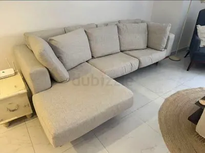 Comfortable West Elm Newport Feather filled L Shape Sofa
