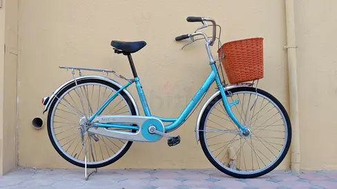 Cruiser bike Japan import Free delivery size 24 used refurbished 100% working basket soft seat