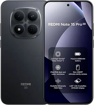 Xiaomi Redmi Note 15 Pro 5G -12gb & 256gb AED 900