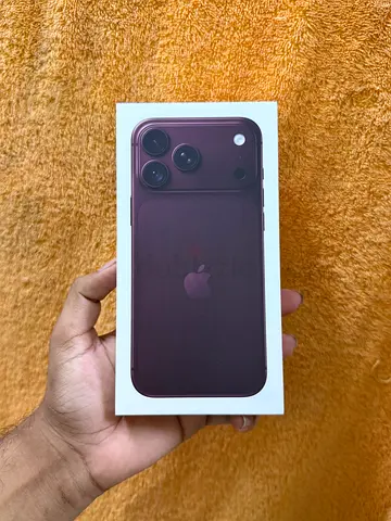 Iphone 18 pro max 1TB physical sim burgundy