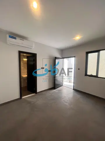 Luxury modern villa, two floors, for rent in Al Tarfaa, brand new, second occupant (close to Sharjah Airport)