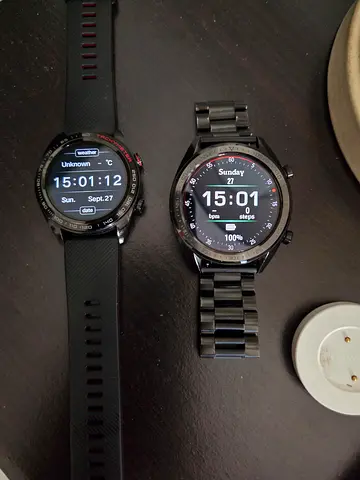 Pair of Huawei Smart Watches for him and her - Original Watch GT and Original Honor Watch Magic