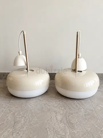 Pair of vintage style pendant lamps - ceiling light - 2 pieces available