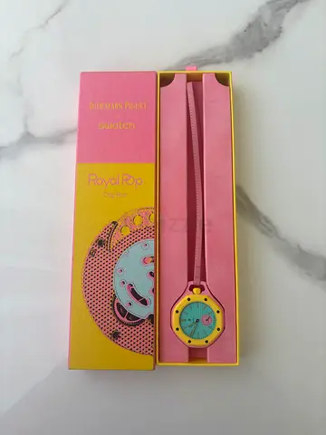 AUDEMARS PIGUET X Swatch ROYAL POP OTG ROZ ( Original )