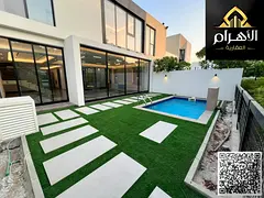 Smart-home villa ~ Distinctive golf course view ~ 4 bedrooms | Private pool | Garden ~ 3,700 sq. ft.