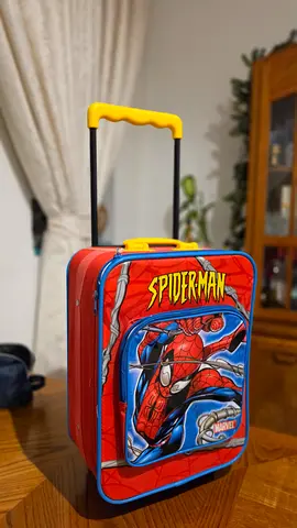 Children Spiderman Trolley Bag